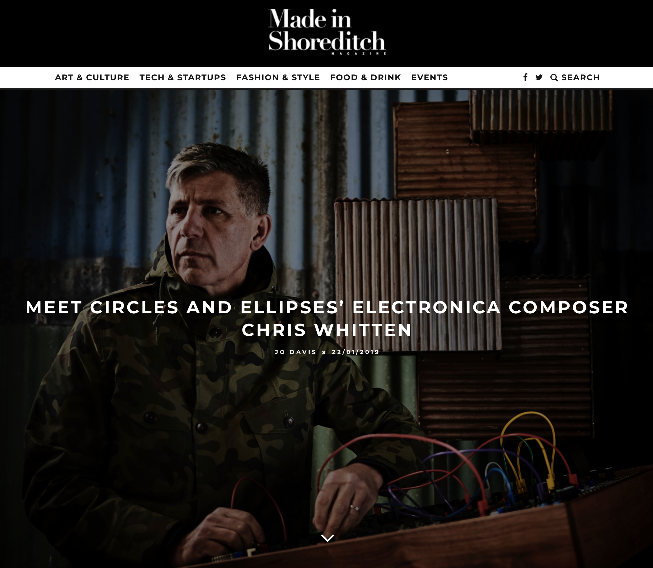Made In Shoreditch Circles and Ellipses