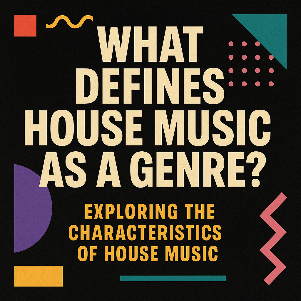 What Defines House Music as a Genre? Exploring the Characteristics of House Music artwork